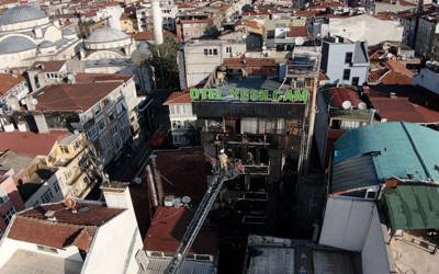 Pendik'te 7 katlı otel kül oldu! Çıkan yangında ölenler var