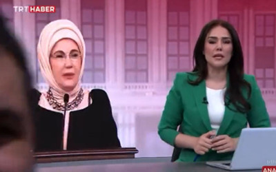 TRT Haber'de şaşkına çeviren anlar