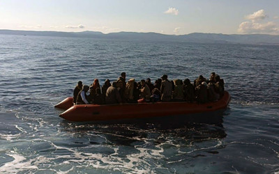 Yunanistan'ın ölüme ittiği 101 göçmen, Sahil Güvenlik tarafından kurtarıldı