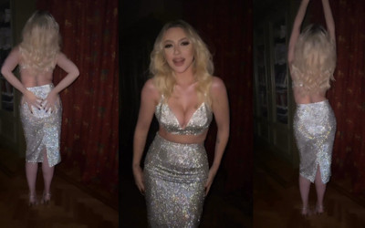 Hadise'nin kalça dansı sosyal medyayı salladı! Göğüs dekolteli elbisesiyle kendinden geçti