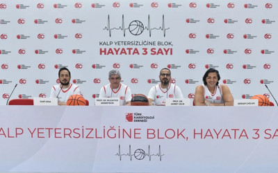 Türk Kardiyoloji Derneği, "Kalp Yetersizliğine Blok, Hayata 3 Sayı" etkinliği düzenledi