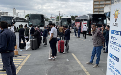 AK Parti'den İstanbul dışında oy kullanacaklara ücretsiz otobüs seferi