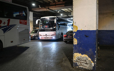 Büyük İstanbul Otogarı'nda korkutan görüntüler