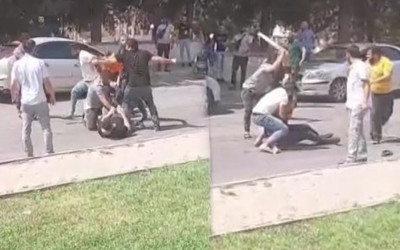 Gaziantep'te iki grubun meydan savaşı: Bıçak ve sopalarla acımasızca birbirlerine saldırdılar!