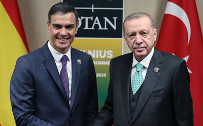Cumhurbaşkanı Erdoğan'dan NATO Zirvesi'nde peş peşe kritik görüşmeler