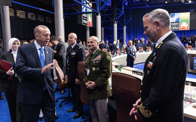 NATO zirvesine Erdoğan damga vurdu! Alman gazetesinden övgü dolu sözler: "NATO'nun yeni güçlü adamı, hiç bu kadar güçlü olmadı"