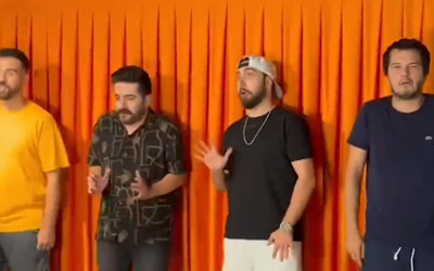 'Çok güzel hareketler bunlar 2' oyuncularının Tamer Karadağlı videosu sosyal medyada gündem oldu