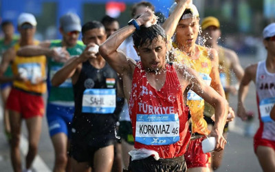 Milli atlet Salih Korkmaz, 2024 Paris Olimpiyat Oyunları'na kota aldı!