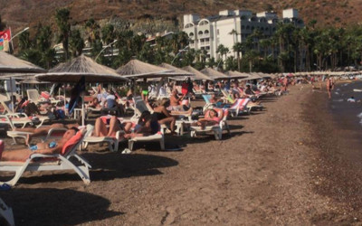 Marmaris’te deniz, kum ve güneş keyfi devam ediyor!