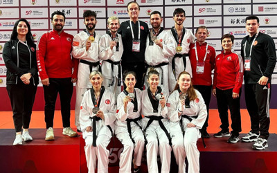 Para taekwondocular, Taiyuan Grand Prix'sinde 8 madalya kazandı!