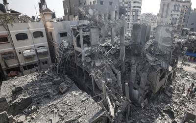 Gazze’ye atılan bomba Hiroşima’ya atılanın bir buçuk katı olduğu belirtildi