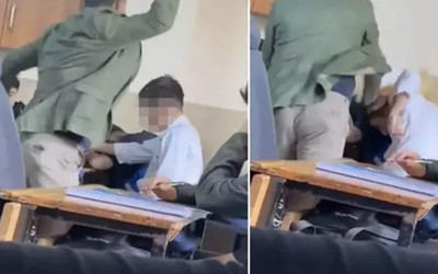 Dayakçı öğretmeni hastanelik ettiler! 'Hocam' dedikçe vurmuştu