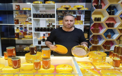 Pervari balı hasadı başladı