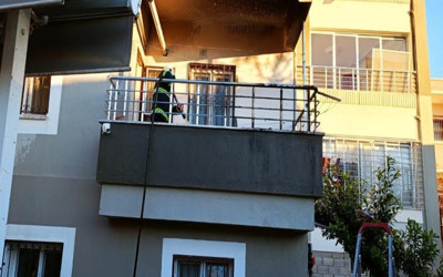 Hatay’da mutfak tüpü patladı, yangın çıktı