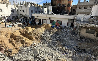 Gazze’de can kaybı 73 bin 382’ye yükseldi
