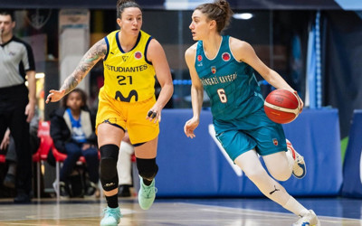 EuroCup Women Play-Off'da Melikgazi Kayseri Basketbol son 16'da