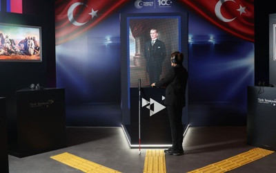 AKM'deki "Tablolar Konuşuyor Dijital Sergisi"ni 10 bin kişi ziyaret etti