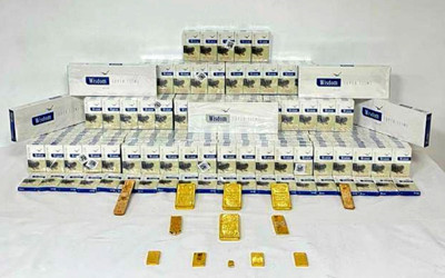 Yolcu otobüsünde 6 kilo 97 gram külçe altın ele geçirildi!