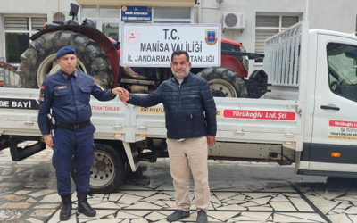 Manisa'da çalınan traktör Aydın'da bulundu!