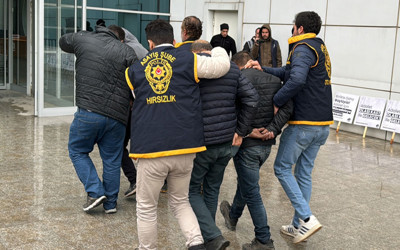 Adıyaman'da hırsızlık operasyonunda yakalanan 6 şüpheli tutuklandı!