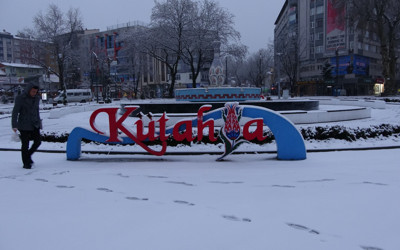 Kütahya beyaza büründü