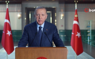 Cumhurbaşkanı Erdoğan, Türk Hava Yolları Yönetim Zirvesi'ne video mesaj gönderdi