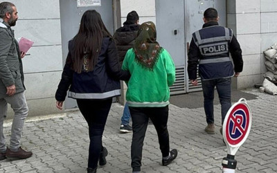 18 yıl 4 ay hapis cezası bulunan kadın yakalandı