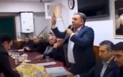 Belediye Başkan adayı jandarma komutanına küfredip "hak etti" dedi! İşte o anlar...