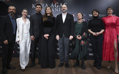 TRT 1'in yeni dizisi "Kara Ağaç Destanı"nın galası yapıldı