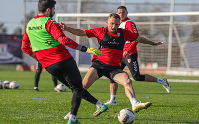 Samsunspor, Pendikspor maçının hazırlıklarına devam etti