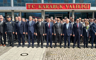 KARDEMİR'in temelinin atılması ve Karabük'ün kuruluşunun 87. yılı kutlandı