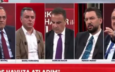 Gazeteci Şaban Sevinç canlı yayında böyle tepki gösterdi: "Atatürk'e rahmetli deme, daima yaşıyor"