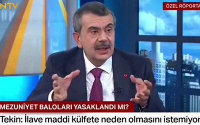 Zafer Şahin'den Yusuf Tekin'in 5 yıldızlı otelde mezuniyet balosu açıklamasına destek