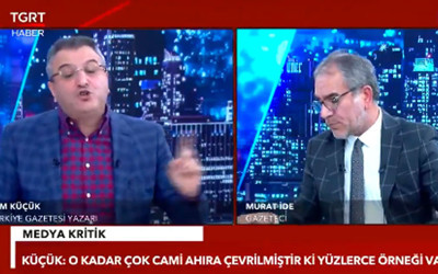 'CHP camileri ahır yaptı' kavgası! Cem Küçük ile Murat İde canlı yayında biririne girdi
