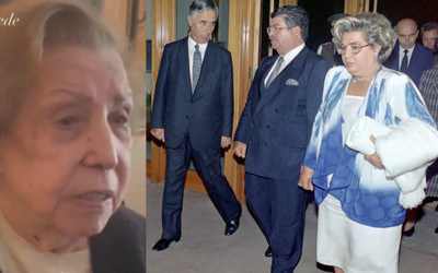 Semra Özal'ın son haline bakın! Turgut Özal'ın 91 yaşındaki eşinin görüntüleri