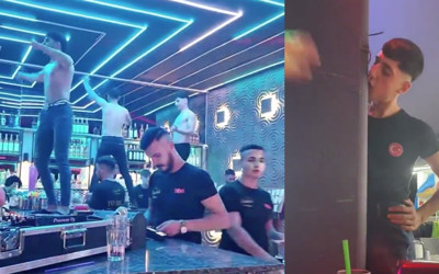 Marmaris'te kadın turistleri sapkın danslarla taciz eden işletmeler kapatıldı