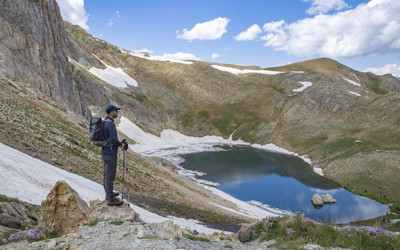 Tunceli dağlarının zirvesindeki Buyer Gölü doğaseverlerin rotası oldu