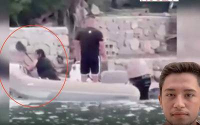 Arda'nın katil zanlısını kürekle denizin içinde evire çevire dövdü herkes kadını...