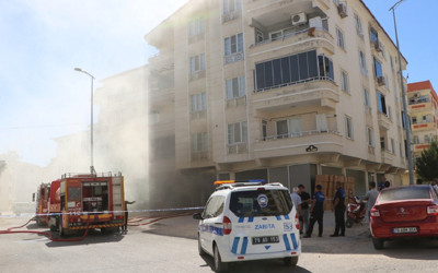 Kilis'te korku dolu anlar yaşanmıştı! Tekstil atölyesinde çıkan yangın söndürüldü...