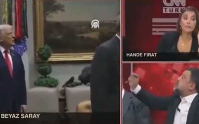 CNN Türk'te Hande Fırat - Melik Yiğitel kavgası: Şov yapma pişman olursun