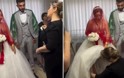 Damadı resmen tehdit etti! Gelinin annesinin düğün günü söylediği sözler olay