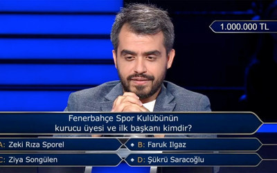 1 milyonluk soruyu açtırdı riske girmeyip 500 bin lirayla ayrıldı