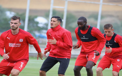 Sivasspor, Manisa FK maçının hazırlıklarını sürdürdü