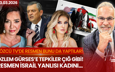 Sözcü TV yayını tartışma yarattı! Özlem Gürses’in İsrail bağlantısı gündem oldu!