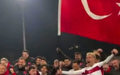 Milliler, Kosova maçı sonrası büyük coşku yaşadı