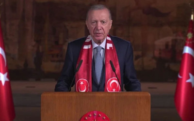 Cumhurbaşkanı Erdoğan'dan A Milli Futbol Takımı'na destek paylaşımı
