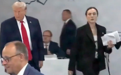 ABD Başkanı Trump, G7 zirvesine geç kaldı! Salona girerken "Patron benim" dedi