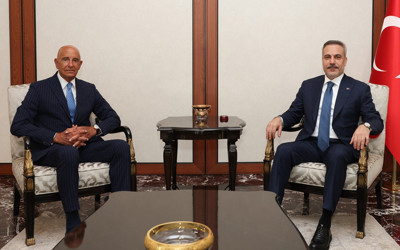 Dışişleri Bakanı Fidan, ABD'nin Ankara Büyükelçisi Barrack'ı kabul etti