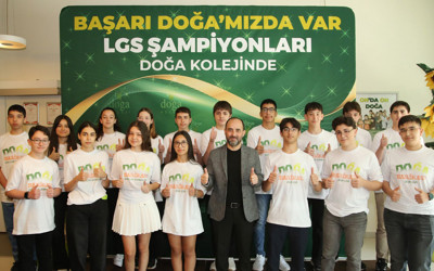 Doğa Koleji, LGS 2026 Türkiye birincilerini ve derece yapan öğrencilerini onurlandırdı