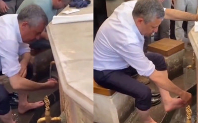 Özgür Özel'in abdest görüntüleri çok konuşuldu! Yeni Parti'den açıklama